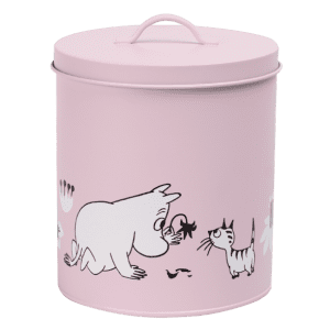 Mumin Husdjur, Mat- och Godisburkar - 2-pack (rosa & beige)