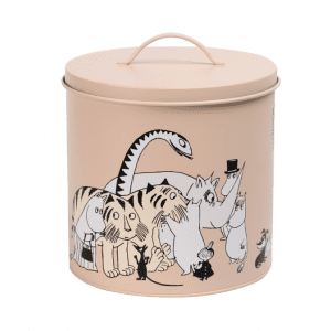 Mumin Husdjur, Mat- och Godisburkar - 2-pack (rosa & beige)