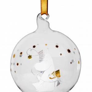 Mumin Dekorationskulor & Julgranskulor, 3pack - Sparkling Stars