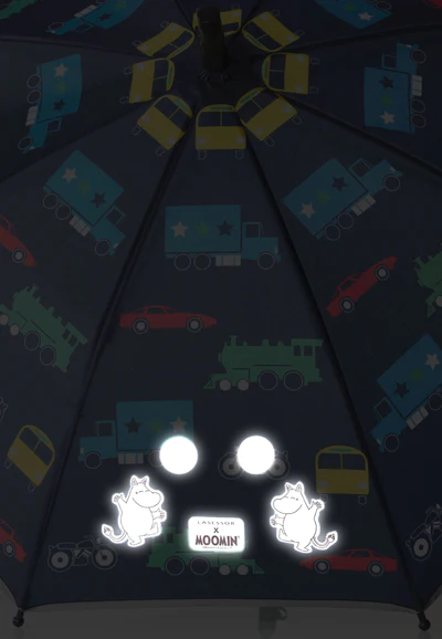 Mumin Reflex Klistermärke - Mumintrollet