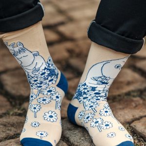 Mumin Strumpor, Blå Blommor, Kärlek