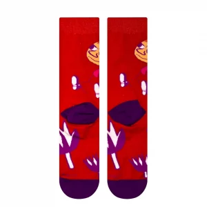 Mumin Strumpor - Lilla My, Blomma, Röd, storlek 36-40