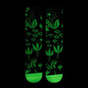Mumin Strumpor - Lilla My, Glow in the Dark, storl 36-40