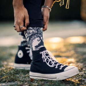 Mumin Strumpor - Mårran, Glow in the Dark, Storlek 41-45