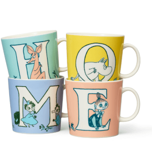 Arabia Muminmugg Alfabetsmuggar