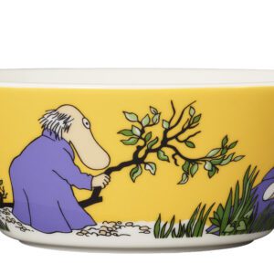 Arabia Muminskål - Hemulen, Gul