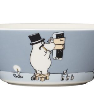 Arabia Muminskål - Muminpappa, Grå