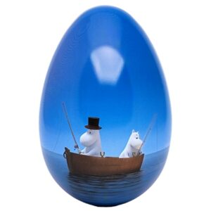 Mumin Påskägg i Plåt - Fiskar, 2 storlekar