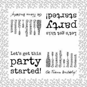 Servett - Party-Team Bubbly