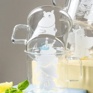 Mumin Glasmugg, 3,5 dl - Mumintrollet