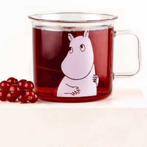 Mumin Glasmugg, 3,5 dl - Mumintrollet