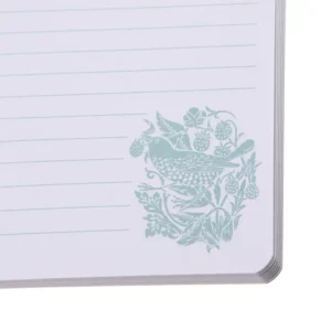 Anteckningsblock A5 - William Morris, Strawberry Thief