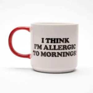Snobben Porslinsmugg - Allergic to Mornings