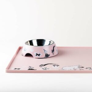 Mumin Husdjur, Underlägg i Silikon - Rosa