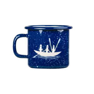 Mumin Emaljmugg - Sailoars, Blå - 2,5 dl