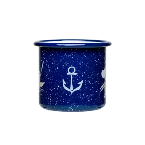 Mumin Emaljmugg - Sailoars, Blå - 2,5 dl