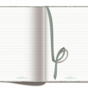 Anteckningsbok William Morris A5 - Blackthorn - Grön