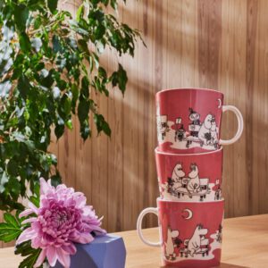 Arabia Muminmugg, 4 dl - Rosa