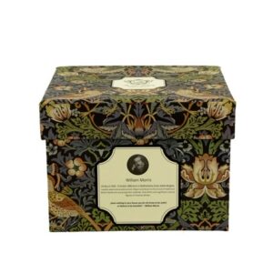 Porslinsmugg William Morris - Tekopp, Strawberry Theif, Blå