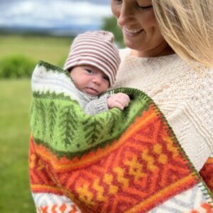 Barnfilt Mora - 100% ull