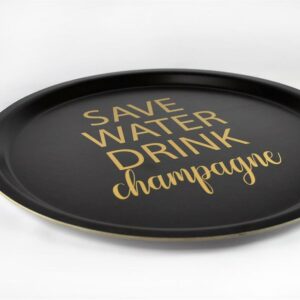 Bricka, Rund - Save Water