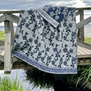 Ullfilt Jugend, Art Nouveau - Blå