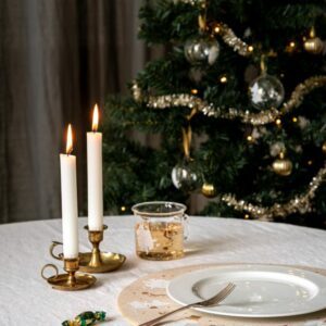 Mumin Bordsunderlägg, Rund - Sparkling Stars