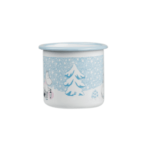 Mumin Emaljmugg - Låt det snöa, 3,7 dl