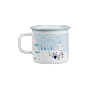 Mumin Emaljmugg - Låt det snöa, 3,7 dl