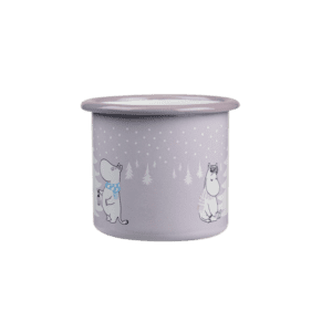 Mumin Emaljmugg - Snöfall