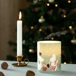 Mumin LED Ljus - Festlig Stämning, 12,5 cm