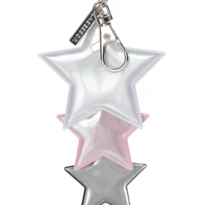 Reflexsmycke - 3 Stjärnor, Rosa