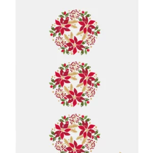 Gåvoset Julkrans - Kökshandduk och Disktrasa