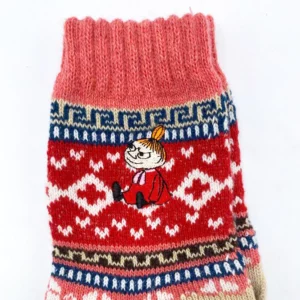 Mumin Stickade Strumpor - Fair Isle, Lilla My