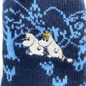 Mumin Teddyfodrade Sockor med Halkskydd - Skogen