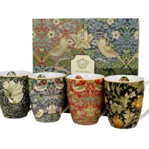 Porslinsmugg William Morris - 4-pack
