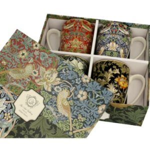 Porslinsmugg William Morris - 4-pack