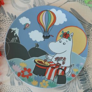 Mumin Flat Tallrik - Festligheter