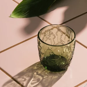 Muminglas, 2-pack - Mystisk Skog, Tallgrön