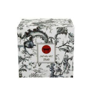 Porslinsmugg med Tesil och Lock - Orient, Blå