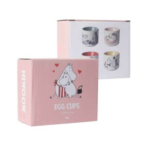 Mumin Äggkoppar, 4 st - Kärlek