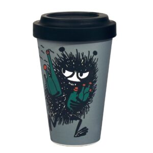 Mumin Take Away Mugg - Stinky, Grå