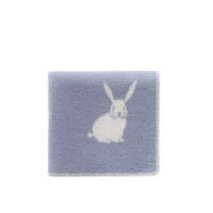 Barnfilt i ull - Kanin