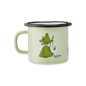 Mumin Emaljmugg - Snusmumriken, 2,5 dl