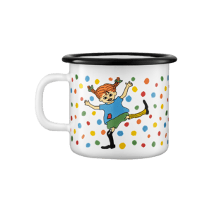 Pippi Emaljmugg - Hoppsansa, 2,5 dl