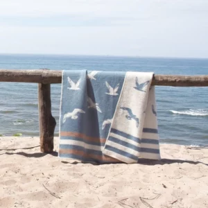 Ullfilt - Fiksmåsar, Blå