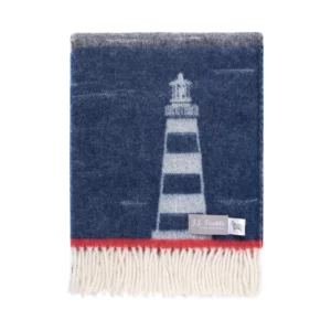 Ullpläd, Fyr vid Havet - 100% Ull