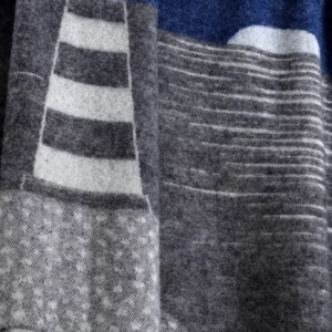 Ullpläd, Fyr vid Havet - 100% Ull