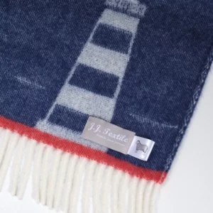 Ullpläd, Fyr vid Havet - 100% Ull