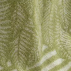 Ullpläd, Ormbunke - 100% ull